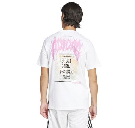 adidas Q12 Ts Death Erkek T-Shirt Beyaz