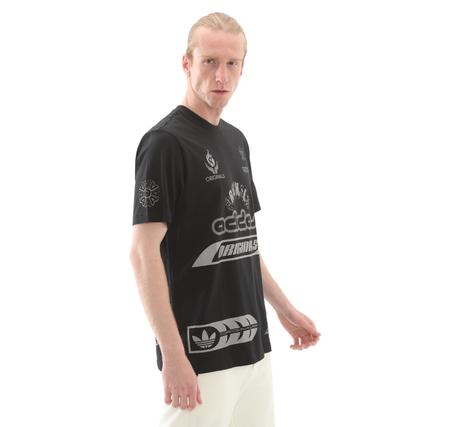 adidas Q12 Ts Sponsor Erkek T-Shirt Siyah