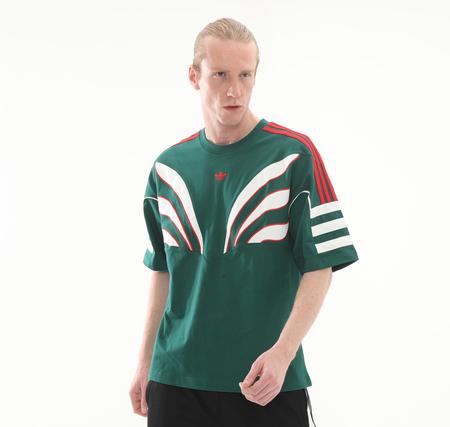 adidas Q3 Atl Tee Erkek T-Shirt Yeşil