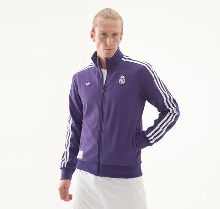 adidas Real Madrid Icon Tt Erkek Ceket Lacivert