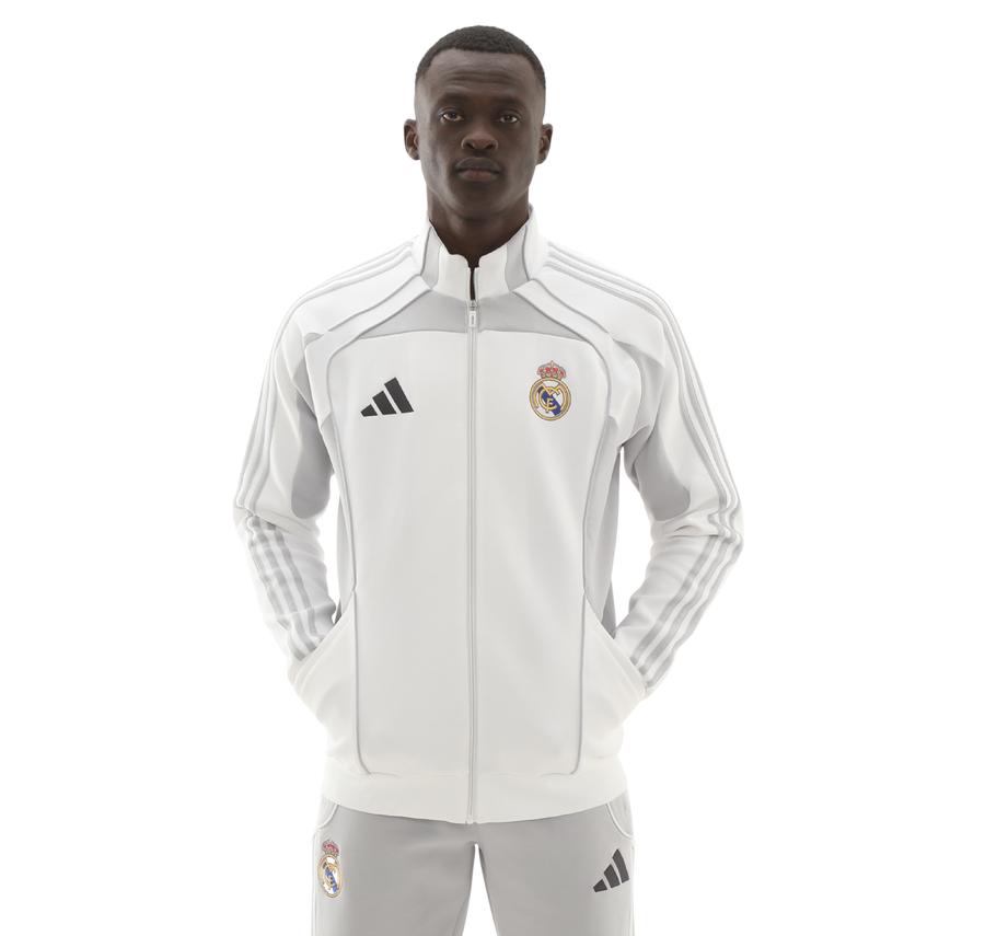adidas Real Madrid Ubp Dktt Erkek Ceket Beyaz adidas Real Madrid Ubp Dktt Erkek Ceket Beyaz