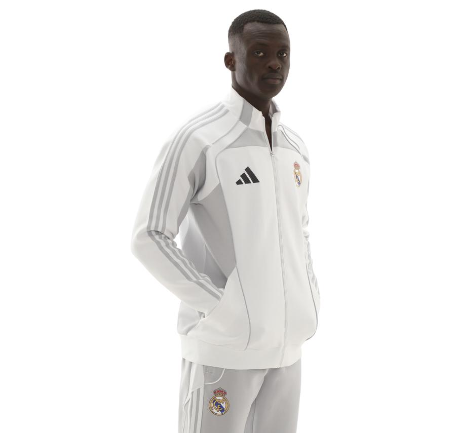 adidas Real Madrid Ubp Dktt Erkek Ceket Beyaz adidas Real Madrid Ubp Dktt Erkek Ceket Beyaz