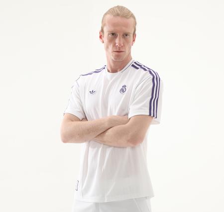 adidas Real Madridl Icon Jsy Erkek T-Shirt Beyaz