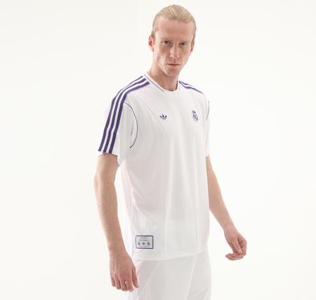 adidas Real Madridl Icon Jsy Erkek T-Shirt Beyaz