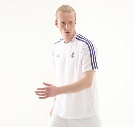 adidas Real Madridl Icon Jsy Erkek T-Shirt Beyaz