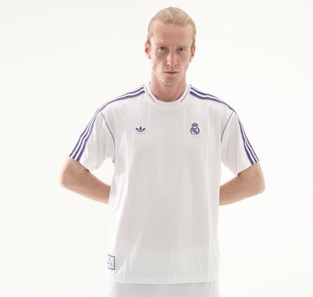 adidas Real Madridl Icon Jsy Erkek T-Shirt Beyaz