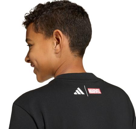 adidas Real Marvel Tey Çocuk T-Shirt Siyah