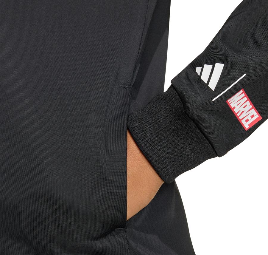 adidas Real Marvel Tty Çocuk Ceket Siyah adidas Real Marvel Tty Çocuk Ceket Siyah