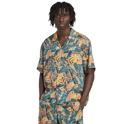 adidas Resort Shırt Erkek Gömlek Yeşil