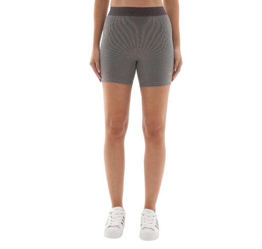 adidas Rıb Shorts Wash Kadın Tayt Gri adidas Rıb Shorts Wash Kadın Tayt Gri