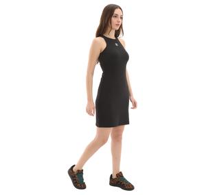 adidas Rıb Tank Dress Kadın Elbise - Etek Siyah
