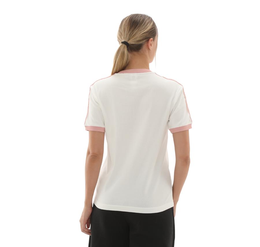 adidas Ruffle 3S Tee Kadın T-Shirt Beyaz adidas Ruffle 3S Tee Kadın T-Shirt Beyaz