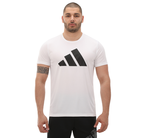 adidas Run It Tee Erkek T-Shirt Beyaz adidas Run It Tee Erkek T-Shirt Beyaz