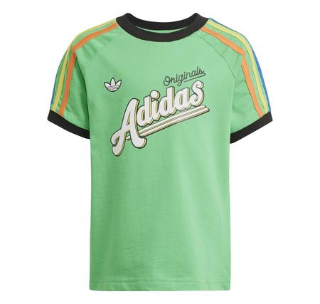 adidas Short Tee Set Çocuk T-Shirt Yeşil