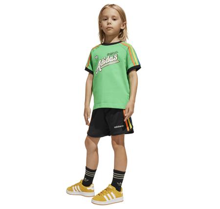 adidas Short Tee Set Çocuk T-Shirt Yeşil