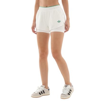 adidas Shorts Pro Kadın Şort Ve Kapri Beyaz