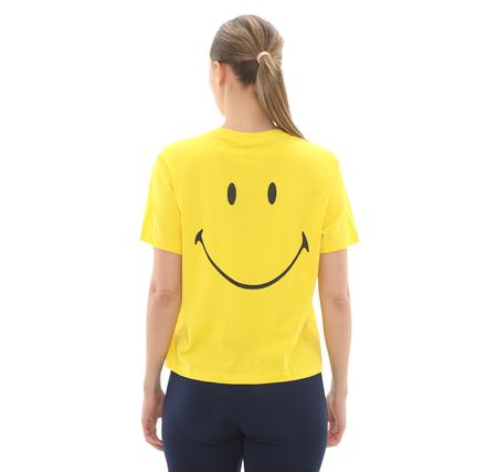 adidas Smıley Loose T Kadın T-Shirt Sarı