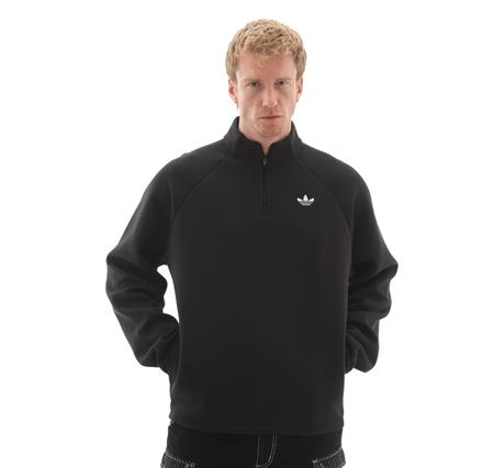 adidas Spacer Drıll Tt Erkek Sweatshirt Siyah adidas Spacer Drıll Tt Erkek Sweatshirt Siyah