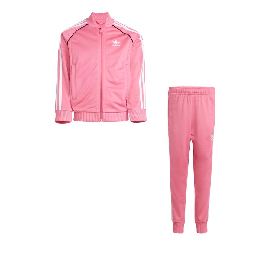 adidas Sst Tracksuıt Çocuk Eşofman Takımı Pembe adidas Sst Tracksuıt Çocuk Eşofman Takımı Pembe