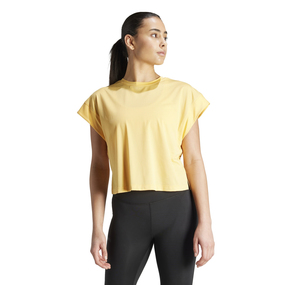 adidas Studıo T-Shırt Kadın T-Shirt Sarı