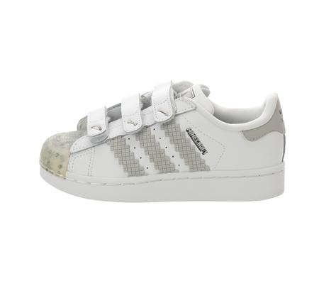 adidas Superstar Iı Comfort Closure X Minecraft Çocuk Spor Ayakkabı Beyaz