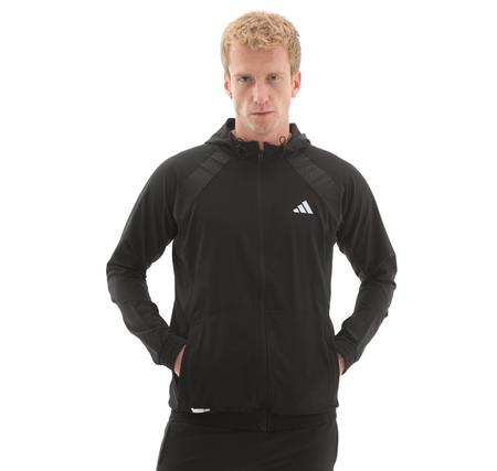 adidas Tech App S-Top Erkek Ceket Siyah
