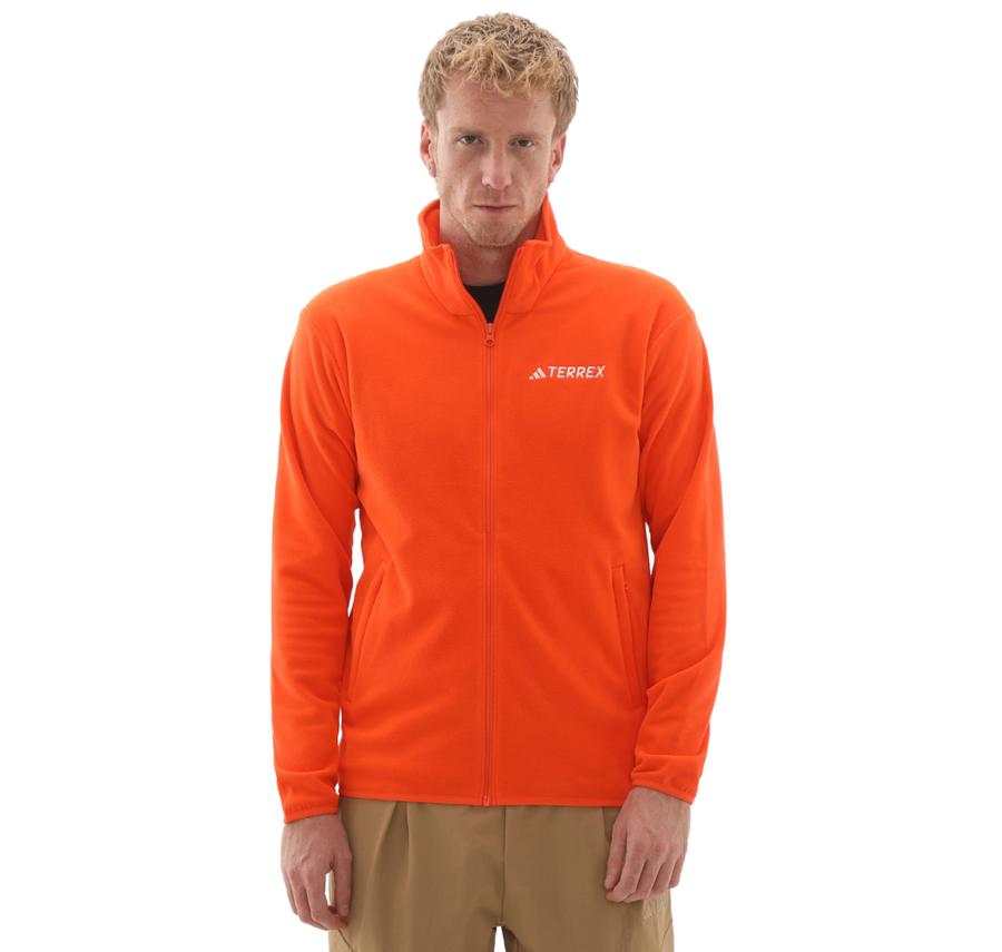 adidas Terrex Mt Ess Fz Fl Erkek Ceket Turuncu adidas Terrex Mt Ess Fz Fl Erkek Ceket Turuncu