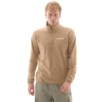 adidas Terrex Mt Ess Hz Fl Erkek Sweatshirt Kahve adidas Terrex Mt Ess Hz Fl Erkek Sweatshirt Kahve