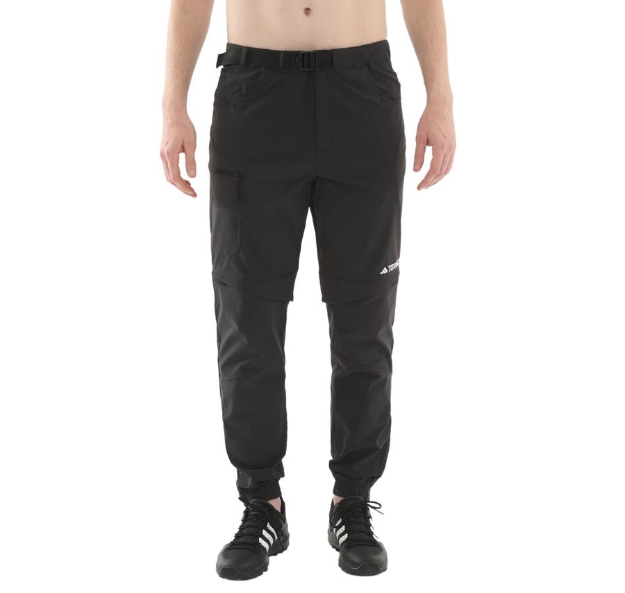 adidas Terrex Utilitas Hiking Zip-Off Erkek Pantolon Siyah adidas Terrex Utilitas Hiking Zip-Off Erkek Pantolon Siyah