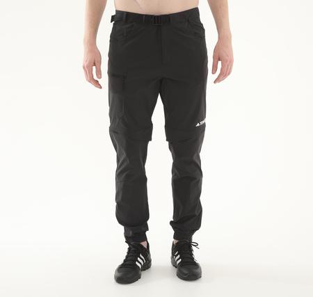 adidas Terrex Utilitas Hiking Zip-Off Erkek Pantolon Siyah