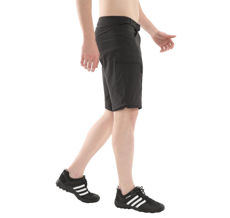 adidas Terrex Utilitas Hiking Zip-Off Erkek Pantolon Siyah adidas Terrex Utilitas Hiking Zip-Off Erkek Pantolon Siyah