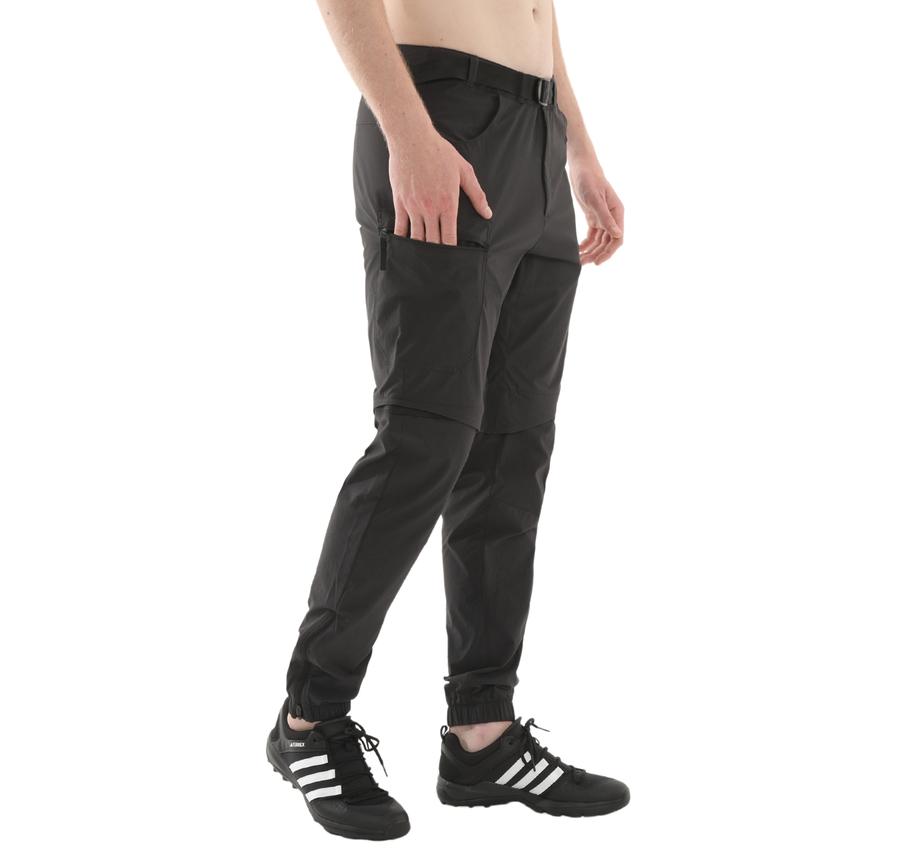 adidas Terrex Utilitas Hiking Zip-Off Erkek Pantolon Siyah adidas Terrex Utilitas Hiking Zip-Off Erkek Pantolon Siyah