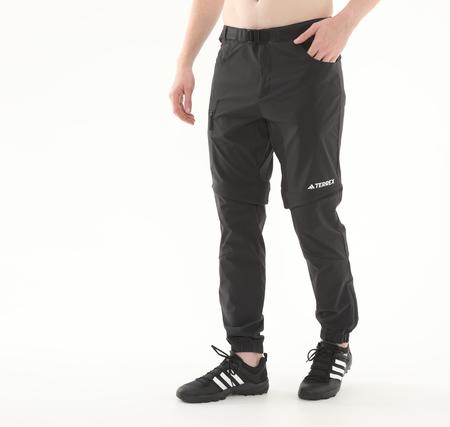 adidas Terrex Utilitas Hiking Zip-Off Erkek Pantolon Siyah