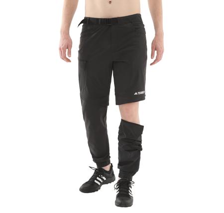 adidas Terrex Utilitas Hiking Zip-Off Erkek Pantolon Siyah