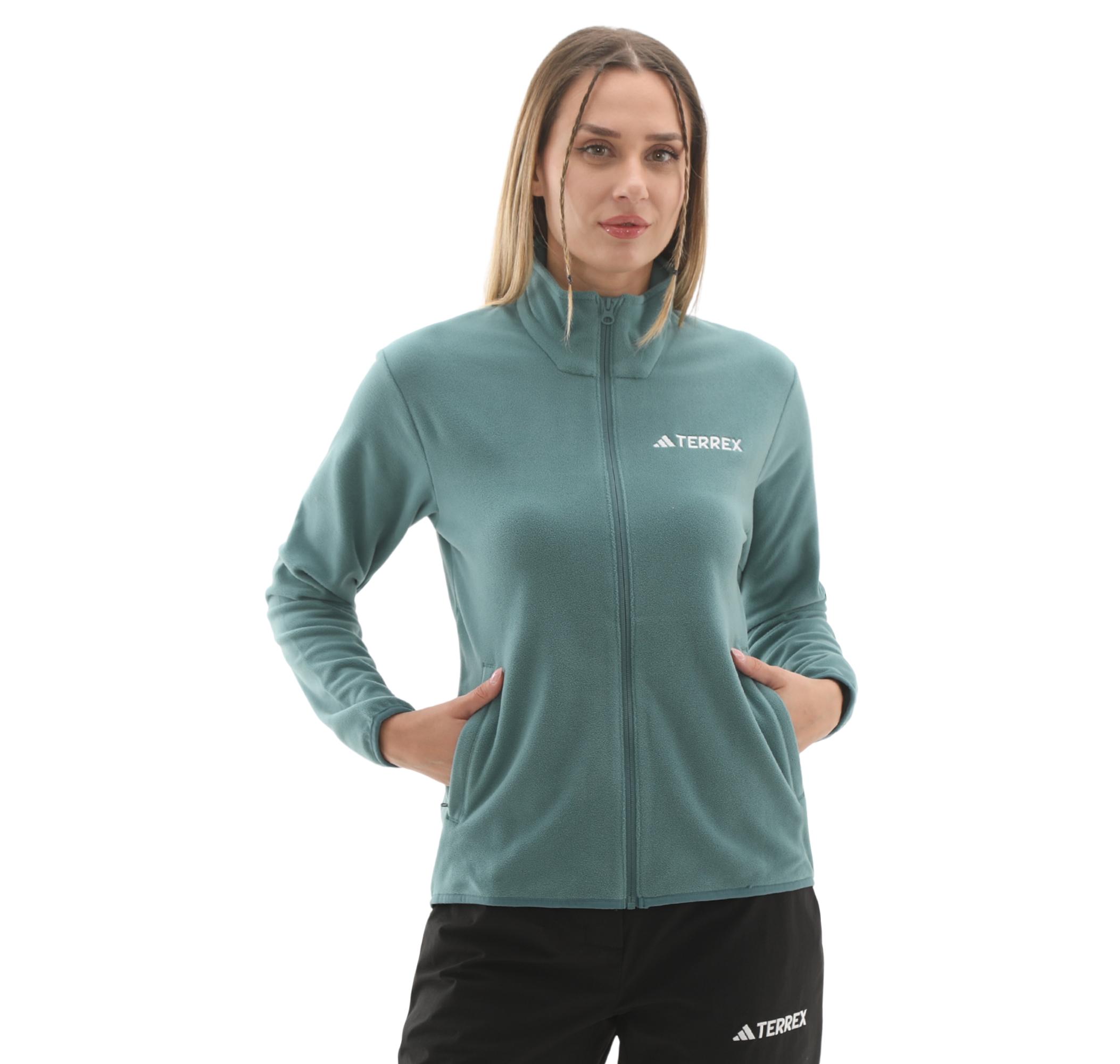 Женская куртка adidas Terrex W Mt Ess Fz Fl Turkuaz