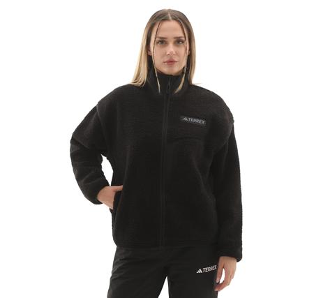 adidas Terrex W Xpl Pıle Jkt Kadın Ceket Siyah adidas Terrex W Xpl Pıle Jkt Kadın Ceket Siyah
