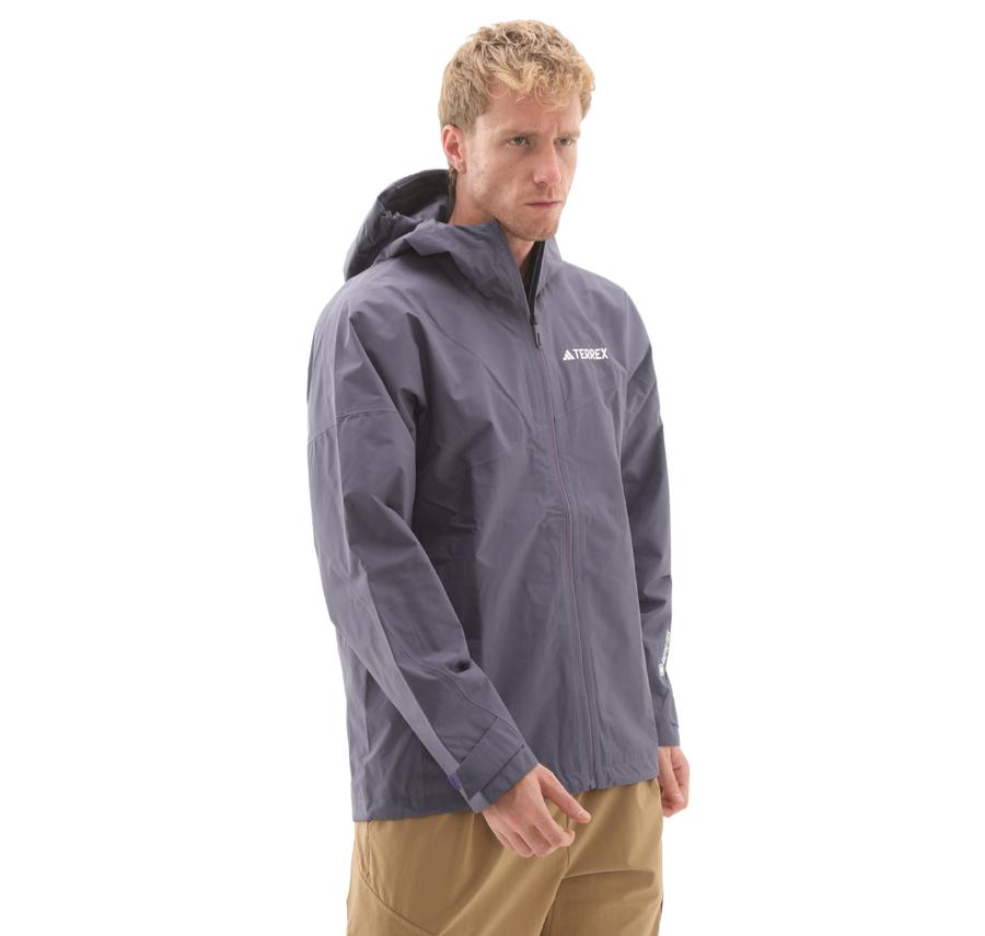 adidas Terrex Xperior 2L Gore-Tex Erkek Yağmurluk-Rüzgarlık Mor adidas Terrex Xperior 2L Gore-Tex Erkek Yağmurluk-Rüzgarlık Mor