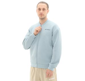 adidas Terrex Xpl Sweat Jkt Erkek Ceket Açık Mavi