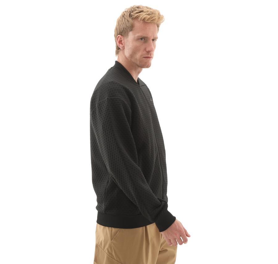 adidas Terrex Xpl Sweat Jkt Erkek Ceket Siyah adidas Terrex Xpl Sweat Jkt Erkek Ceket Siyah