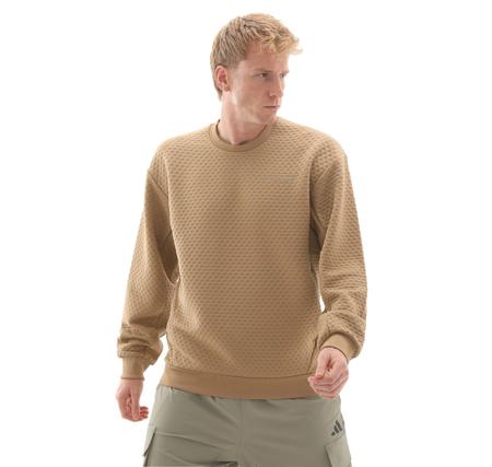 adidas Terrex Xploric Crewneck Erkek Sweatshirt Kahve