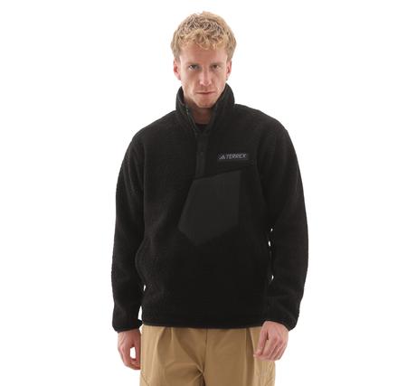 adidas Terrex Xploric High Pile Erkek Sweatshirt Siyah adidas Terrex Xploric High Pile Erkek Sweatshirt Siyah