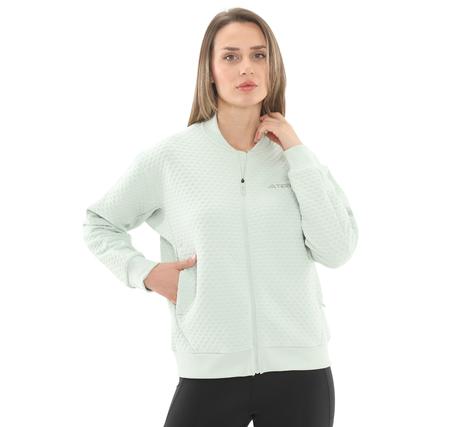 adidas Terrex Xploric Sweater Kadın Ceket Mavi