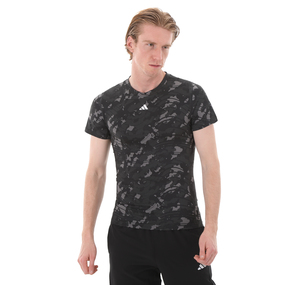 adidas Tf Aop Tee Erkek T-Shirt Siyah