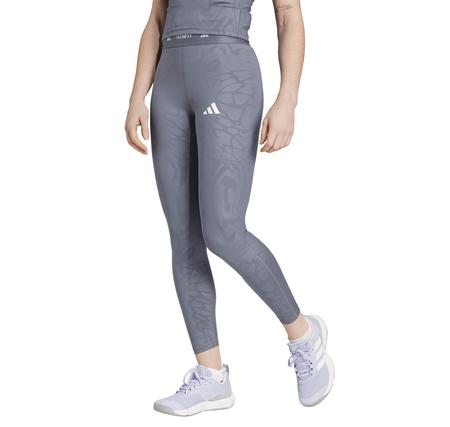 adidas Tf Prınt 7-8 L Kadın Tayt Mavi