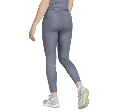adidas Tf Prınt 7-8 L Kadın Tayt Mavi