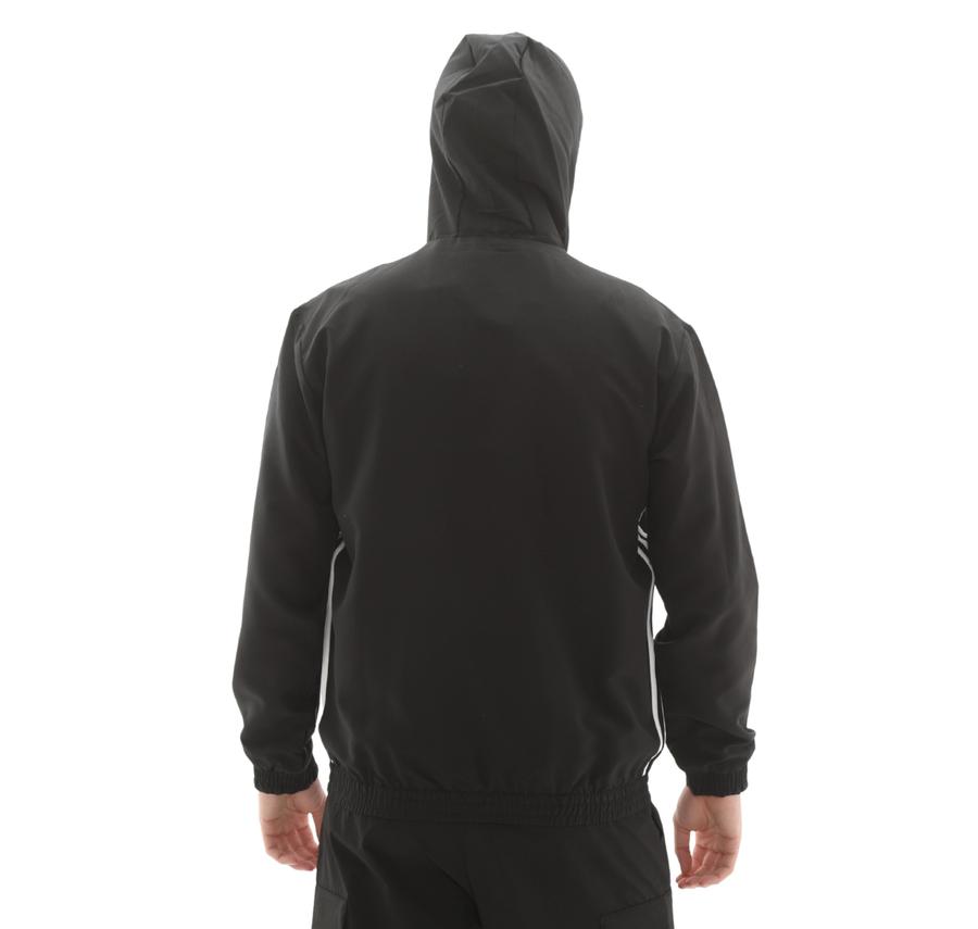 adidas Tıro Es W Hood Erkek Ceket Siyah adidas Tıro Es W Hood Erkek Ceket Siyah