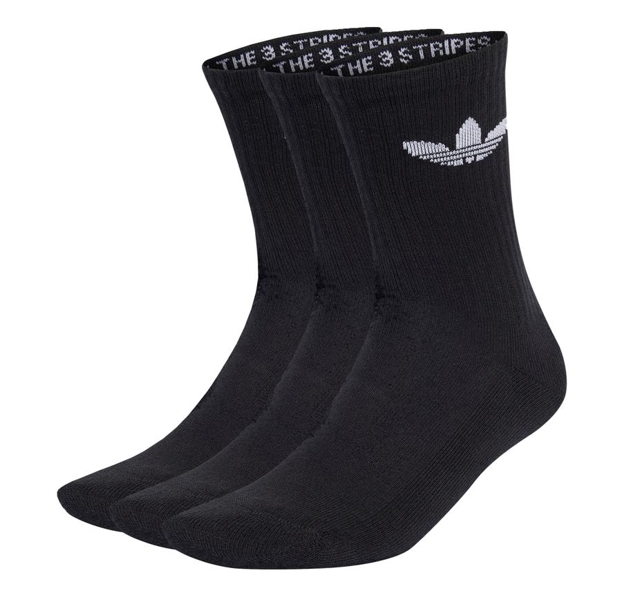 adidas Tr Crew S 3P Çorap Siyah adidas Tr Crew S 3P Çorap Siyah