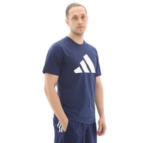 adidas Tr-Es Fr Logo T Erkek T-Shirt Lacivert