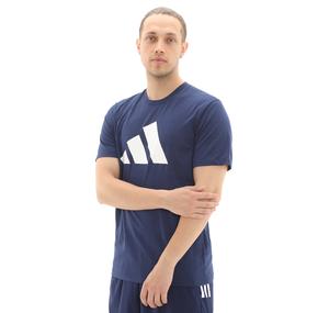 adidas Tr-Es Fr Logo T Erkek T-Shirt Lacivert