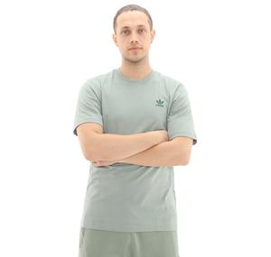 adidas Trefoıl Ess Tee Erkek T-Shirt Yeşil